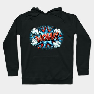 Bold and Brilliant: Comic Book 'WOW! Hoodie